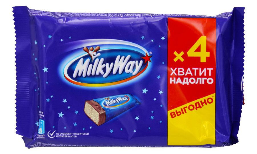 Шоколад Milky Way мультипак 4х26г