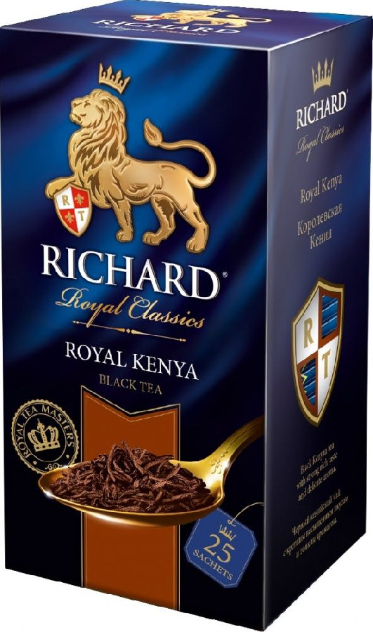 Чай Richard черный Royal Kenya 25 пакетиков