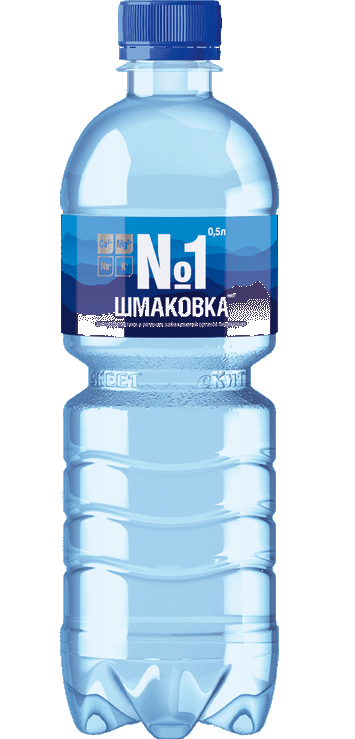 Вода газированная Шмаковка №1 0,5л