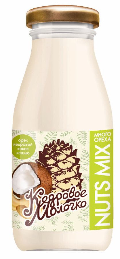 Молоко кедровое Сава кокос/кешью 200мл  
