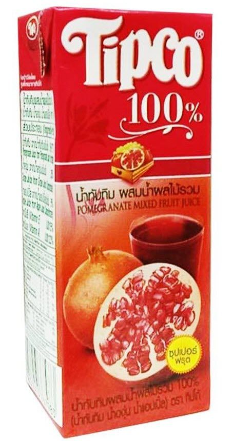 Сок Tipco гранат-смесь фруктов 0,2л