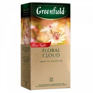 Чай зеленый Greenfield Флорал Клауд 25 пакетиков