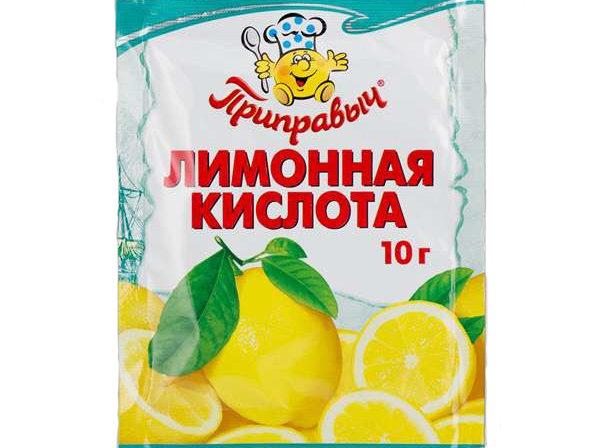 Кислота лимонная Приправыч 10г              