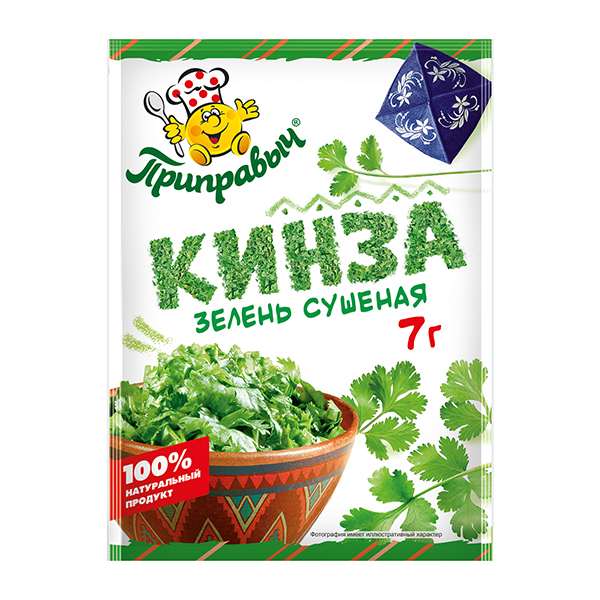 Кинза зелень сушеная Приправыч 7г