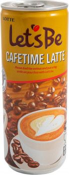 Напиток кофейный Let's Be Cafetime Latte 0,24л