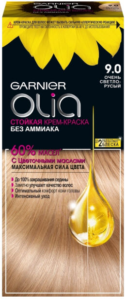 Краска для волос Garnier Olia 9.0 Очень светло-русый