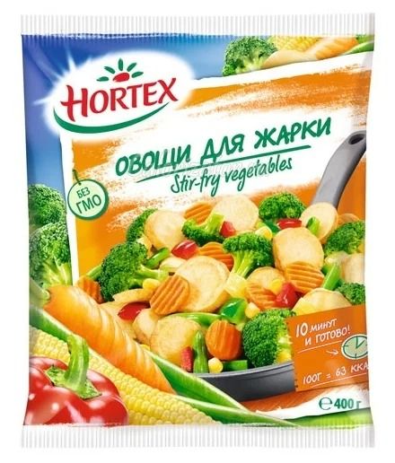 Овощи для жарки Hortex 400г 