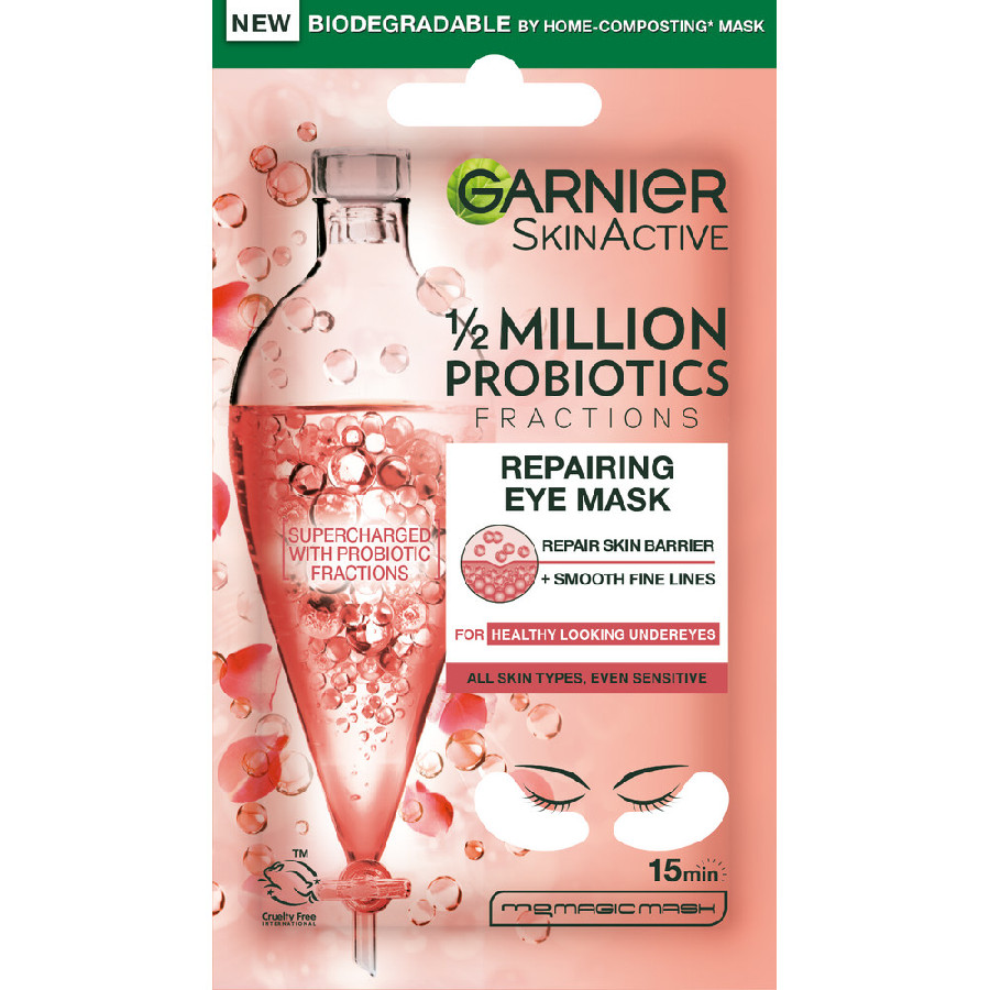 Патчи для лица Garnier SkinActive Восстанавливающие с Пробиотиками 6г