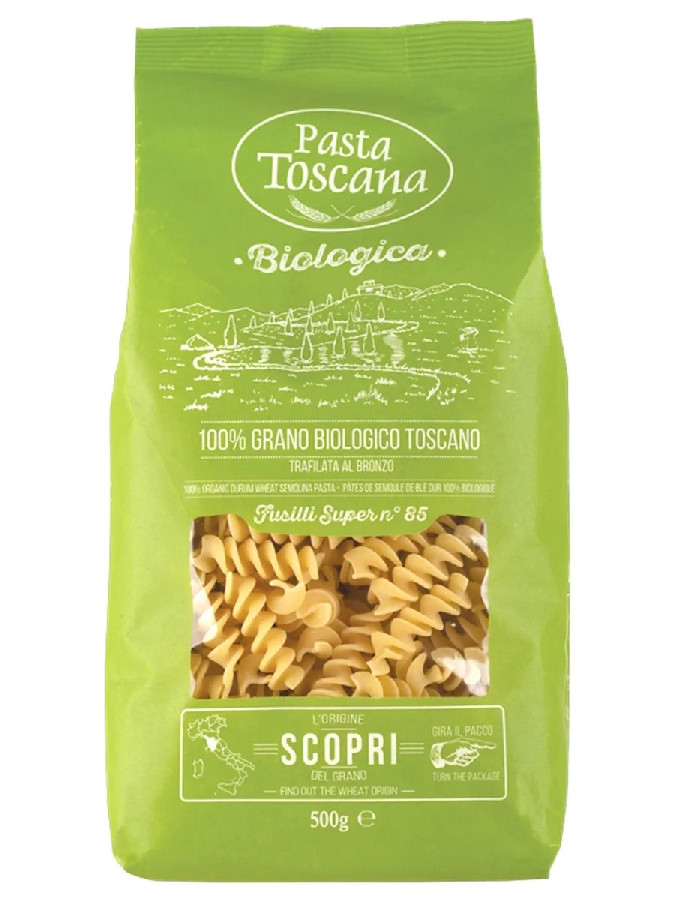 Макаронные изделия фузилли органик Pasta Toscana 500г