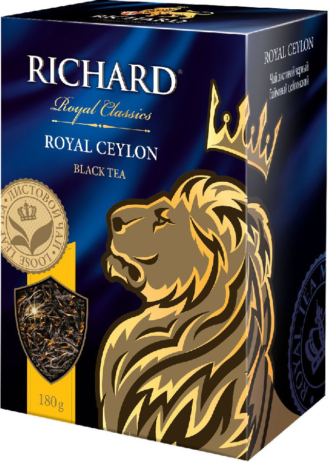 Чай Richard черный Royal Ceylon 180г