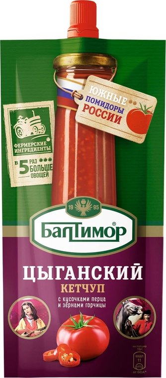 Кетчуп Балтимор Цыганский 260г
