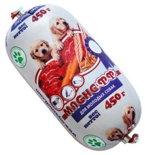 Колбаса для молодых собак Мяснофф 450г