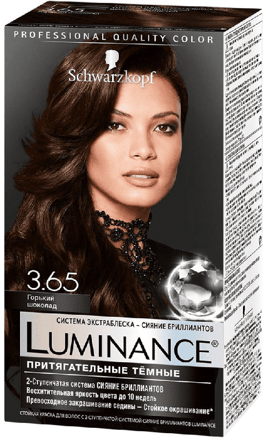 Краска для волос Luminance 3.65 Горький шоколад