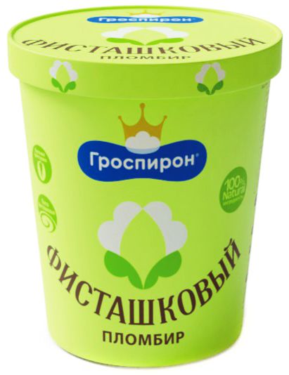 Мороженое Фисташковое Гроспирон 410г