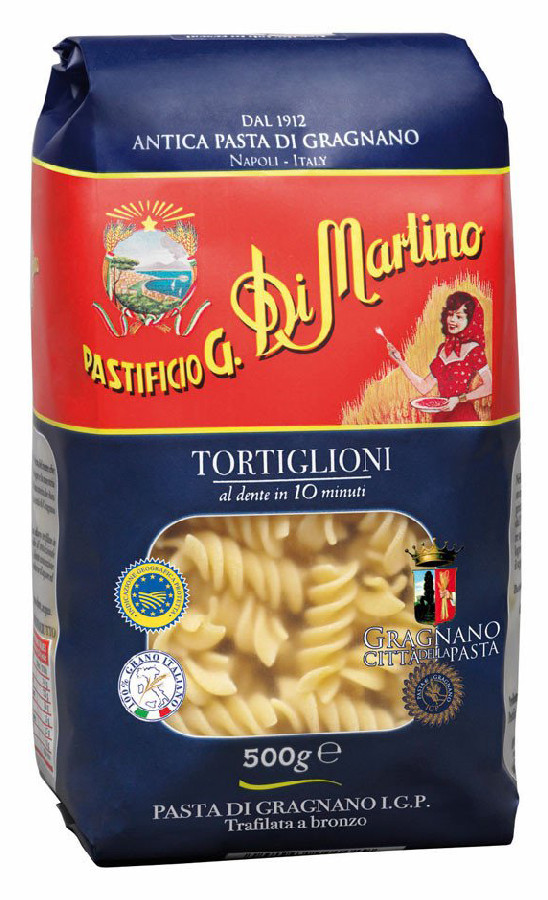 Макаронные изделия Di Martino Tortiglioni из твердых сортов пшеницы 500г   