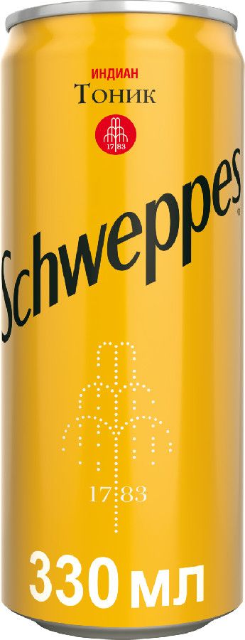 Напиток Schweppes Индиан тоник 0,33л 