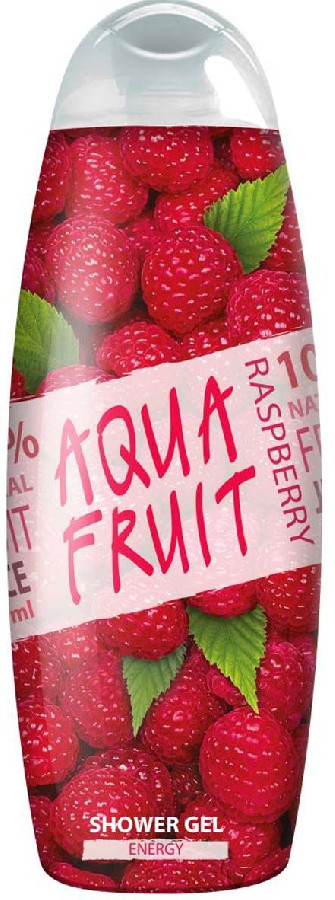 Гель для душа Aqua fruit Energy Малина 420мл