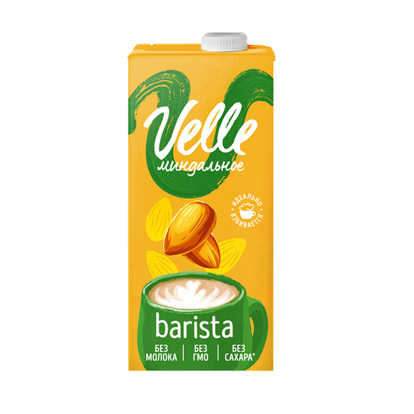 Напиток миндаль Barista 3,2% 1л Велле