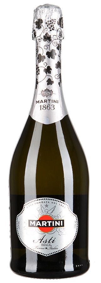 Вино игристое Martini Asti белое сладкое 7,5% 0,75л         