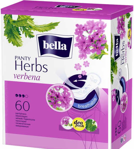 Прокладки ежедневные Bella Panty Herbs Verbena 50+10шт