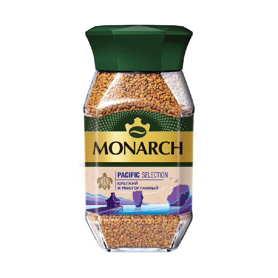 Кофе растворимый  Monarch Pacific Jar ст/б 180г