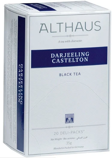 Чай черный Althaus Darjeeling Castelton 20 пакетиков     