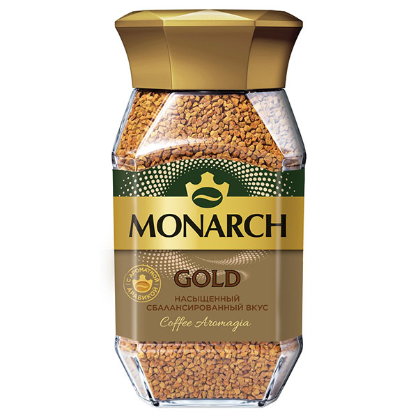 Кофе растворимый Monarch Gold 95г