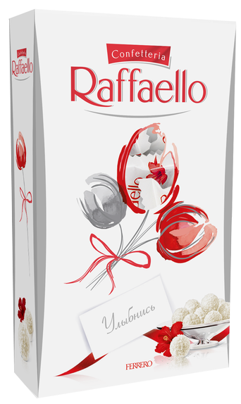 Конфеты Raffaello с миндальным орехом 70г