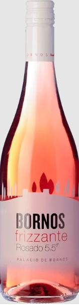 Вино Борнос Фриззанте Росадо розовое сладкое 0,75 5,5%