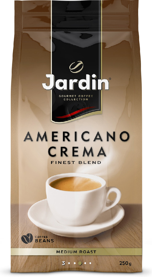 Кофе зерновой Жардин Американо Крема 250г