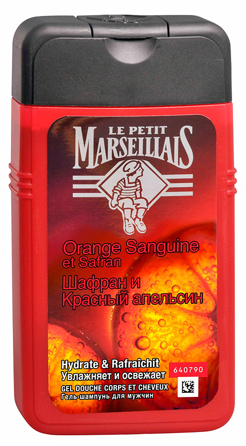 Гель для душа Marseillais Шафран/Красный апельсин 250мл