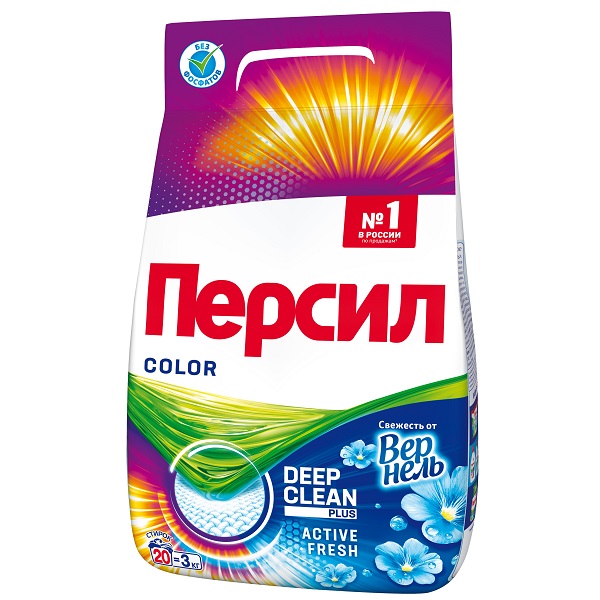 Порошок стиральный Persil Expert Color Vernel автомат 3кг