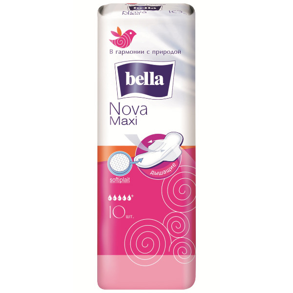 Прокладки Bella Nova Maxi Softiplait Air 10шт