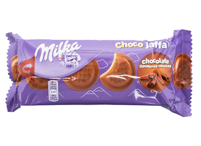 Печенье Milka Jaffa Delicje Chocolate Mousse 128г 