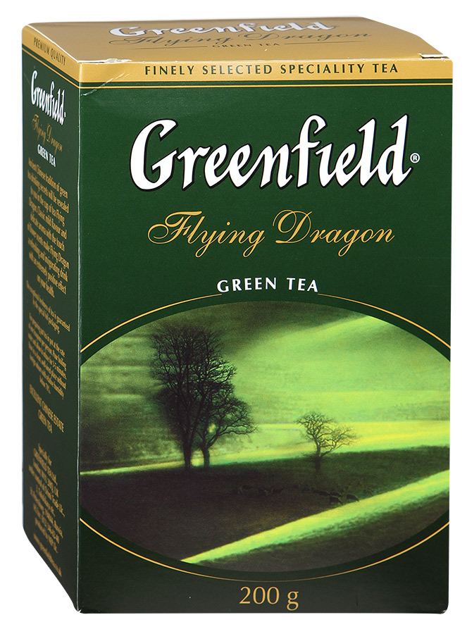 Чай Гринфилд Флаинг Драгон зеленый листовой 200г