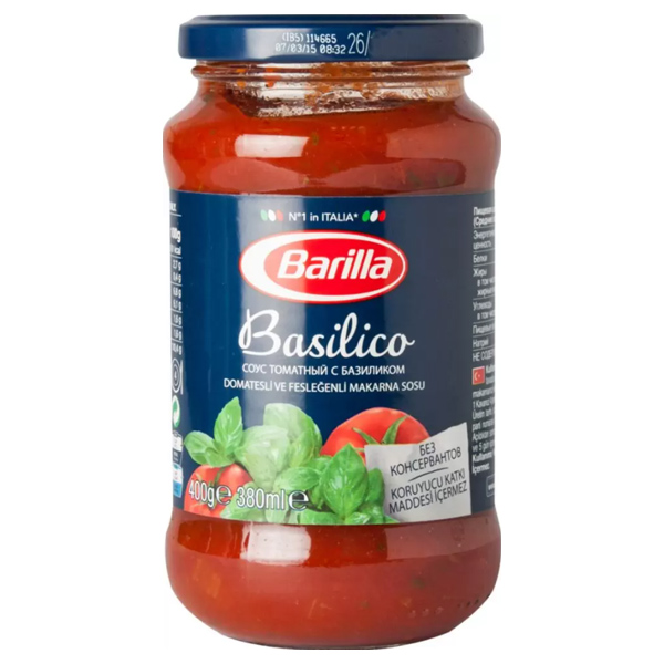 Соус томат с базиликом Barilla 400г