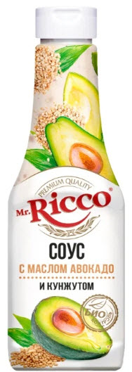 Соус Mr.Ricco масло авокадо и кунжут 310г