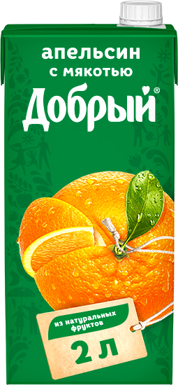 Сок Добрый апельсин 2л
