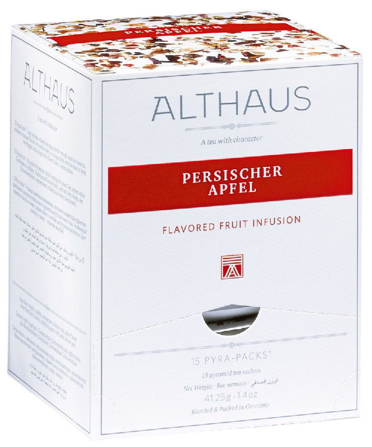 Чай Althaus Персидское Яблоко фруктовый 15 пирамидок