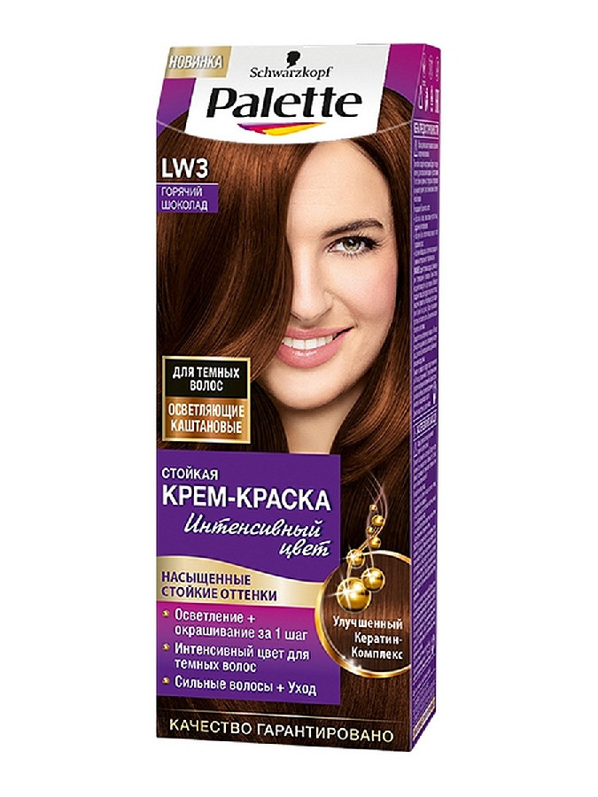 Краска для волос Palette ICC LW3 Осветляющие каштановые