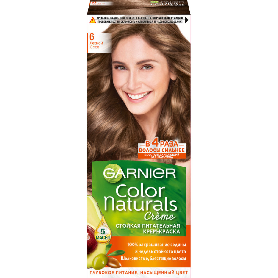 Краска для волос Garnier Color Naturals 6 Лесной орех 