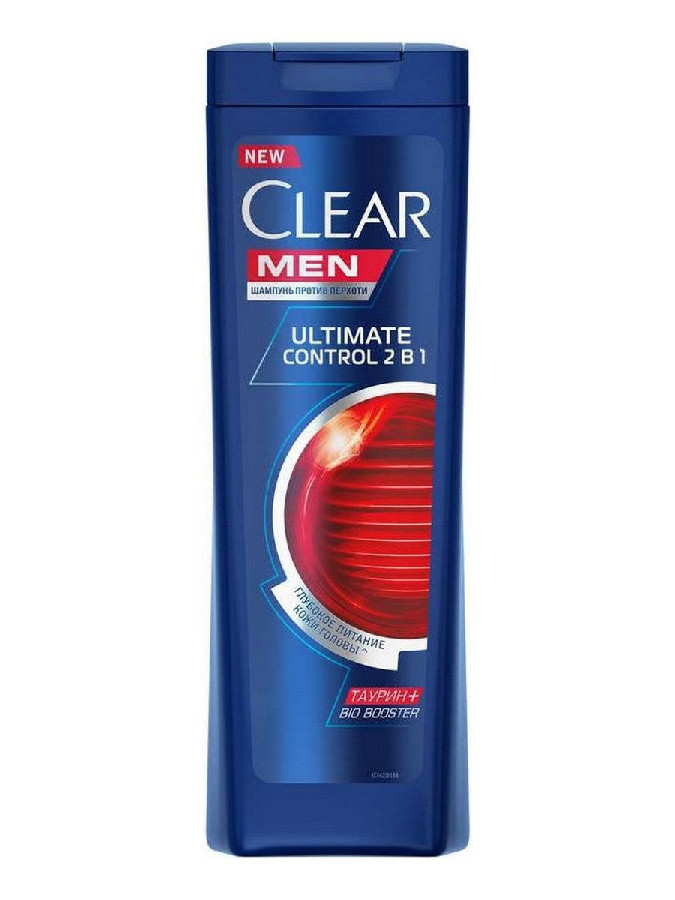 Шампунь для волос мужской Clear Men Ultimate Control 400мл