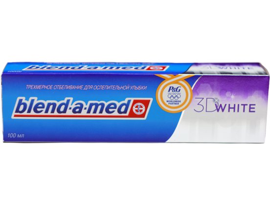Зубная паста BlendAMed 3D White 100мл