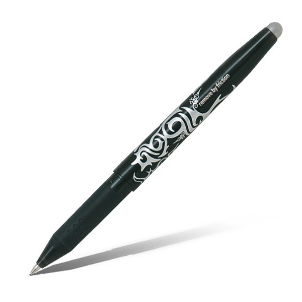 Ручка гелевая 0,7мм ПишиСтирай Орнамент черная deVENTE