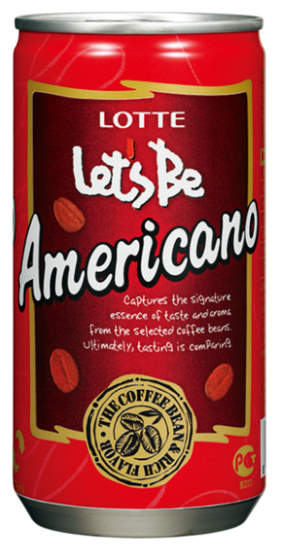 Напиток кофейный Let's Be Americano 0,24л