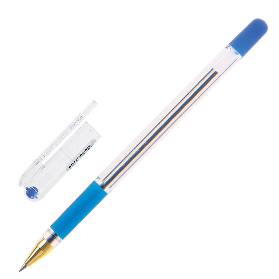 Ручка шариковая синяя 0,5мм MC GOLD