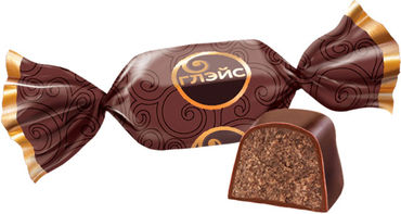 Конфеты Глейс с шоколадным вкусом КДВ