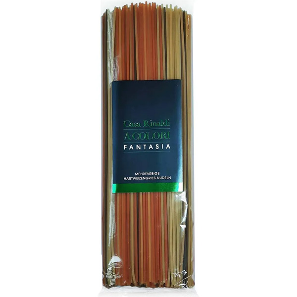 Макаронные изделия 3х цвет спагетти Каса Риналди 500г