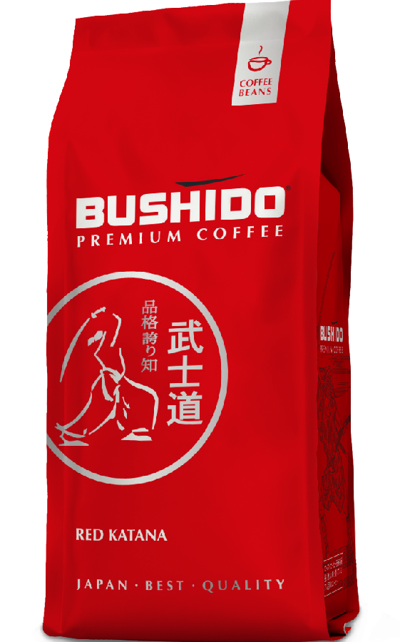 Кофе зерно Bushido Red Katana 227г   